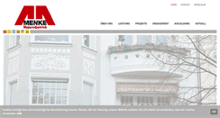 Desktop Screenshot of menke-malereibetrieb.de