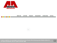 Tablet Screenshot of menke-malereibetrieb.de